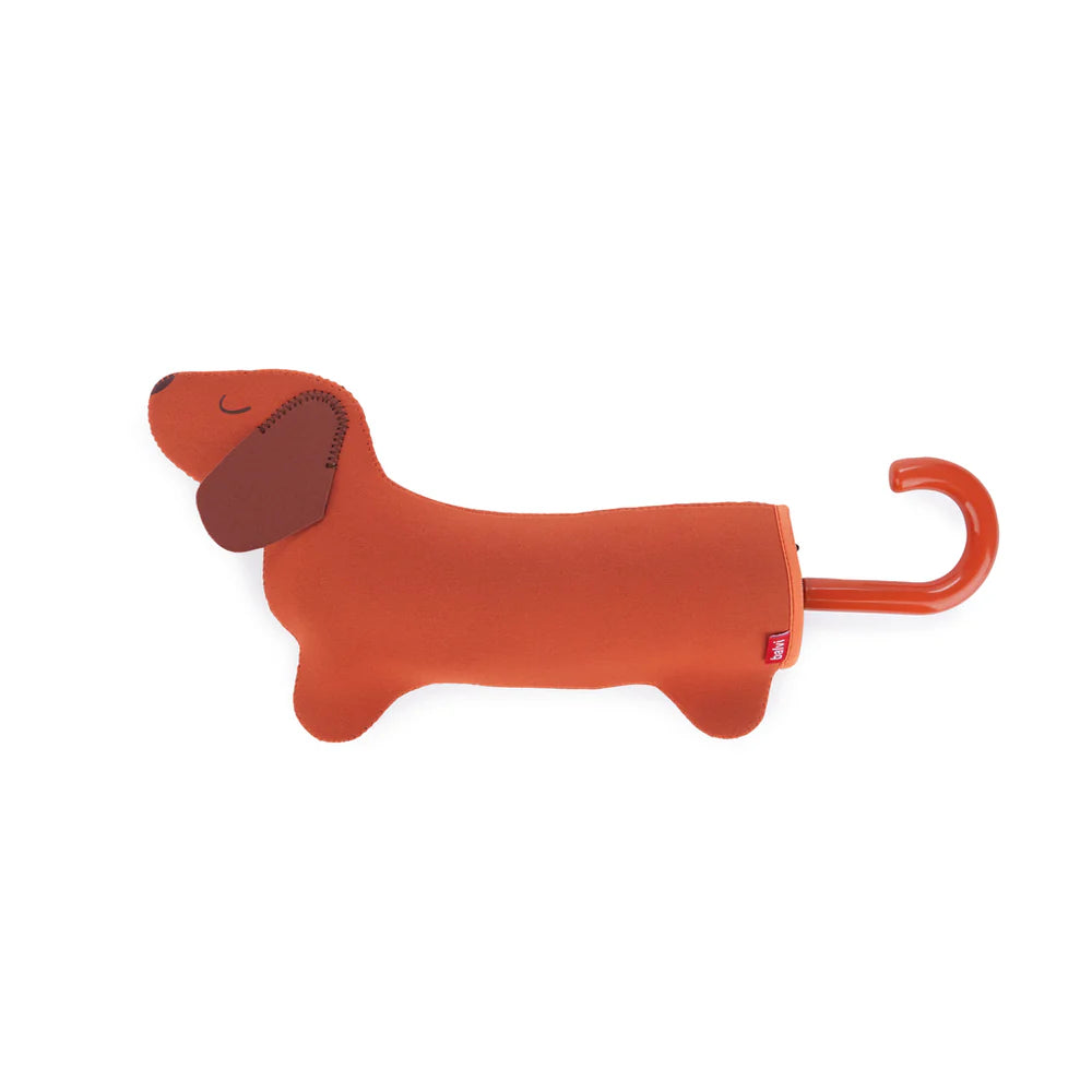 paraguas teckel marron Balvi diseño perro rain accessory Cotton Grey Piedras Blancas Asturias