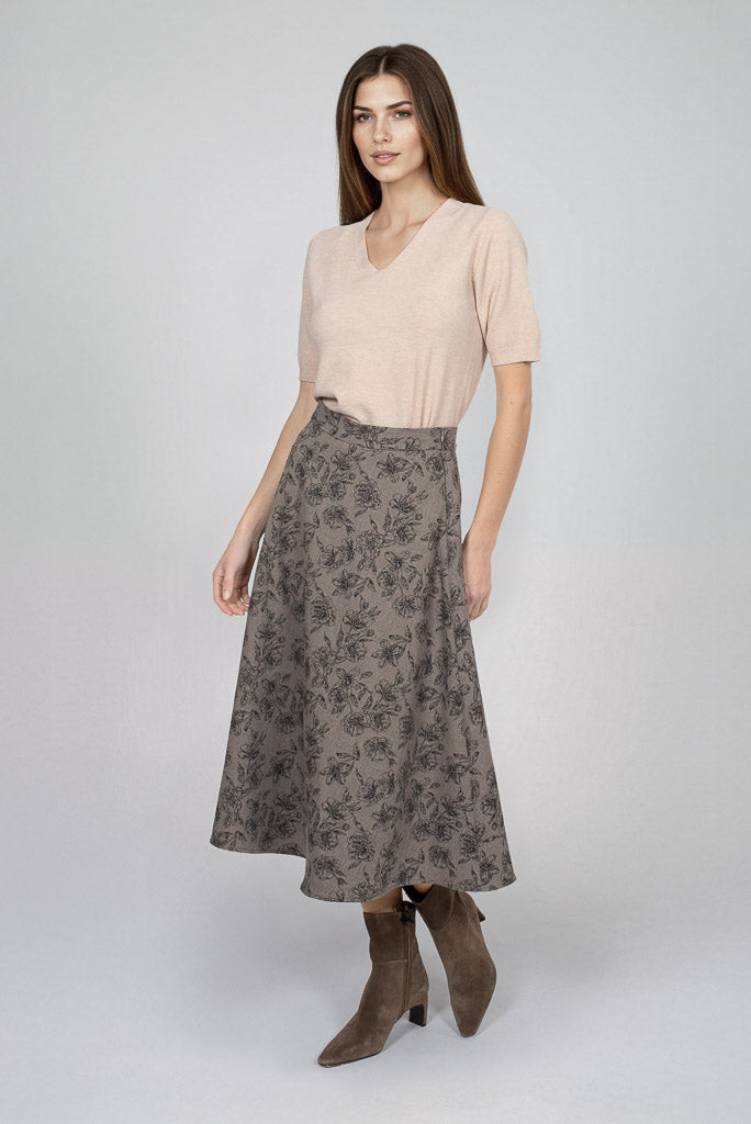 Falda midi conjunto Savona