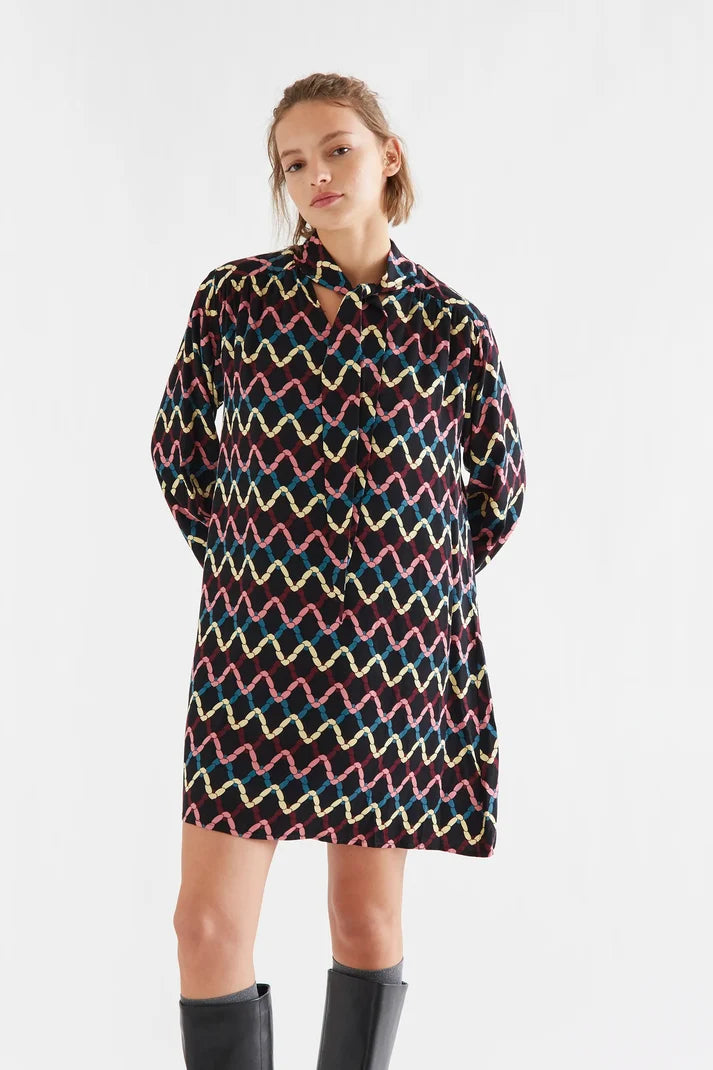 Vestido corto Skein
