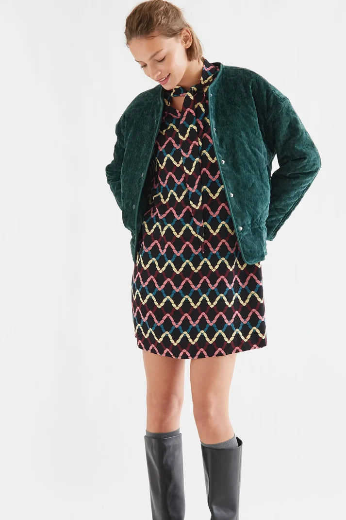 Vestido corto Skein