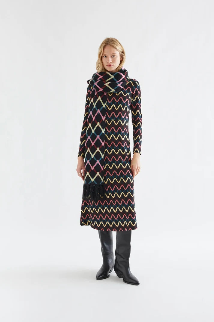 Vestido midi Skein