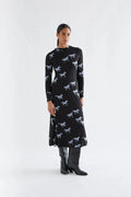 Vestido midi Horse