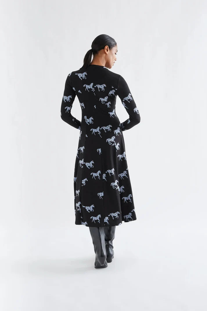 Vestido midi Horse