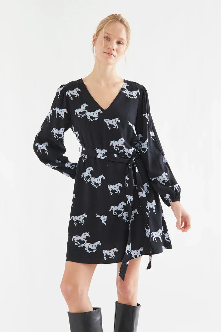 Vestido Corto Horse