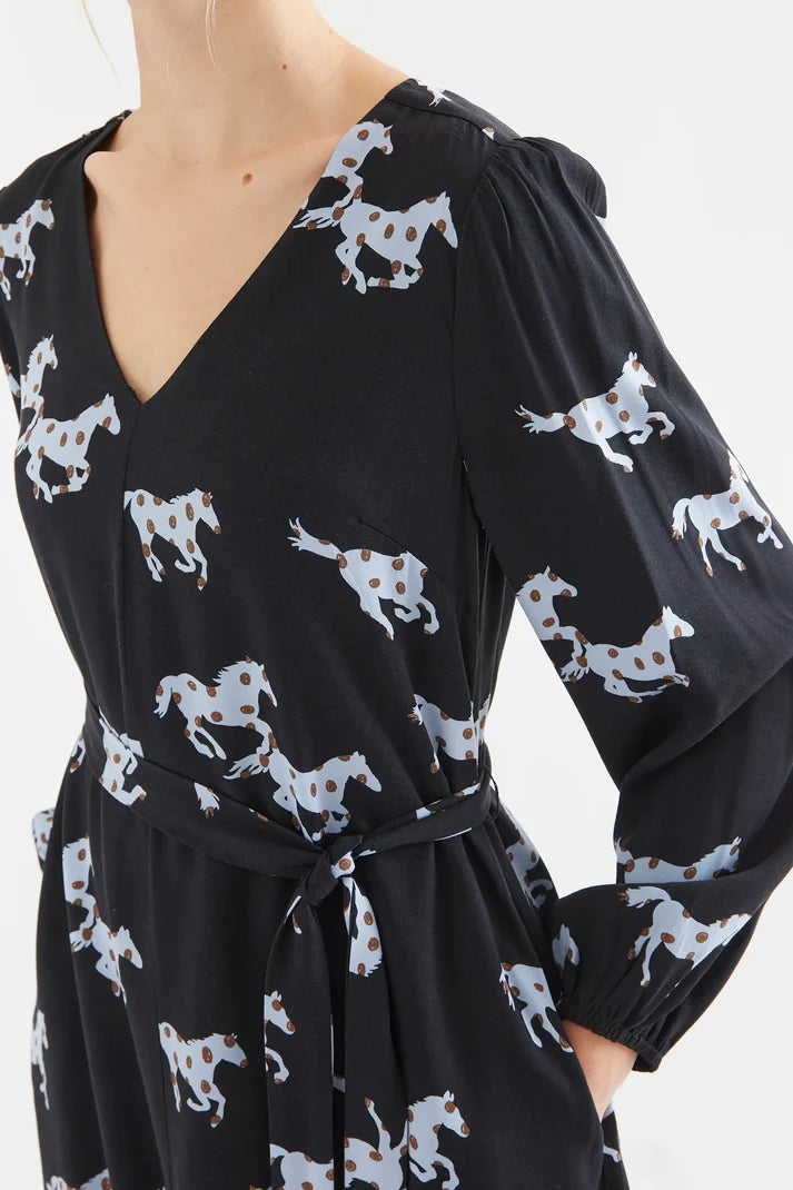 Vestido Corto Horse