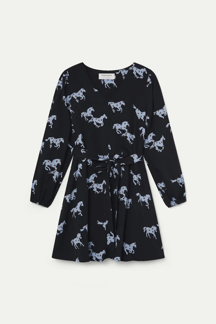 Vestido Corto Horse