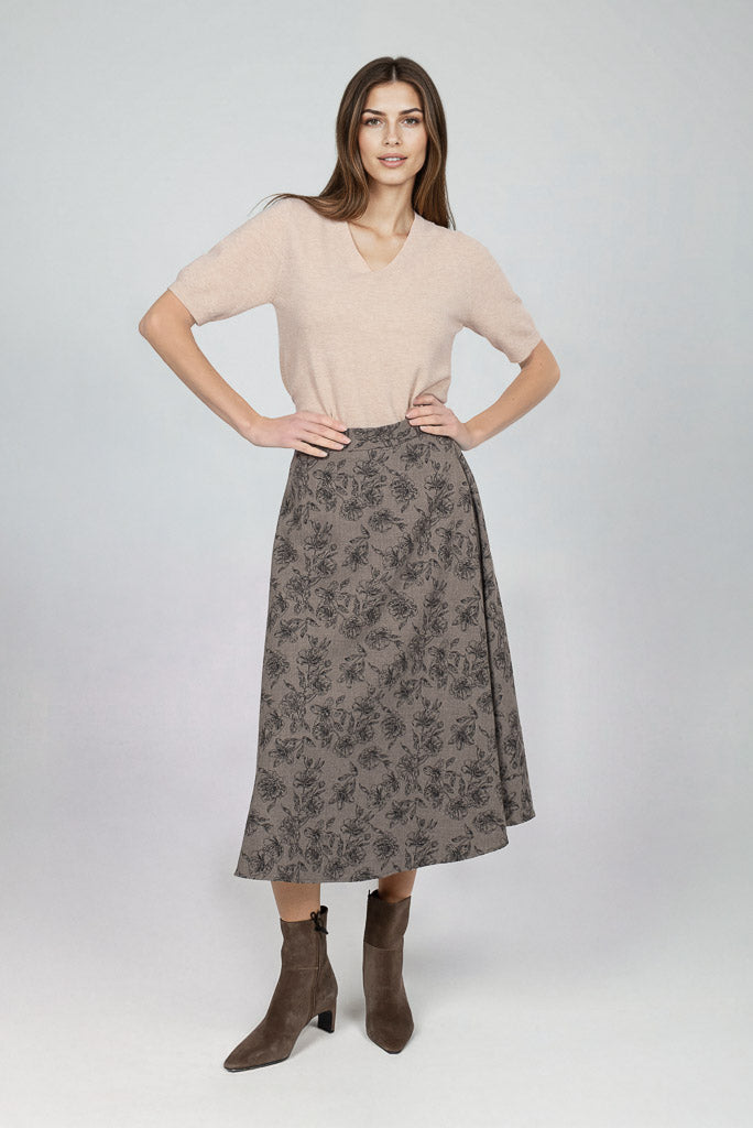 Falda midi conjunto Savona