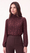 Blusa Lupe Chocolate