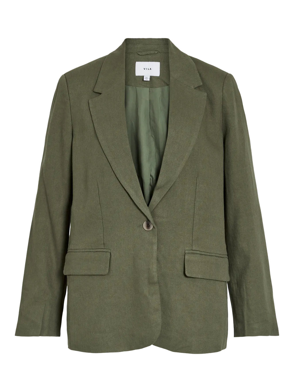 Blazer de lino y viscosa para mujer
Tejido ligero y transpirable cotton grey