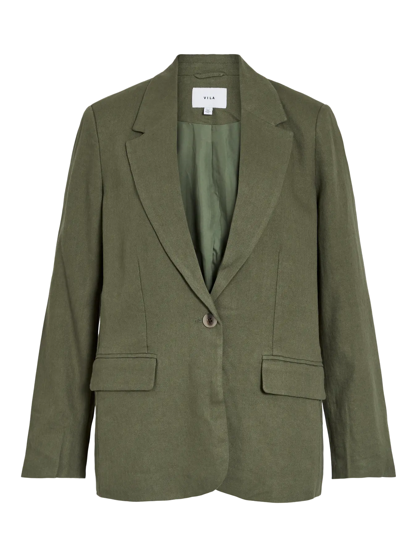 Blazer de lino y viscosa para mujer
Tejido ligero y transpirable cotton grey