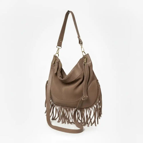 Bolso Boho Ante Flecos
