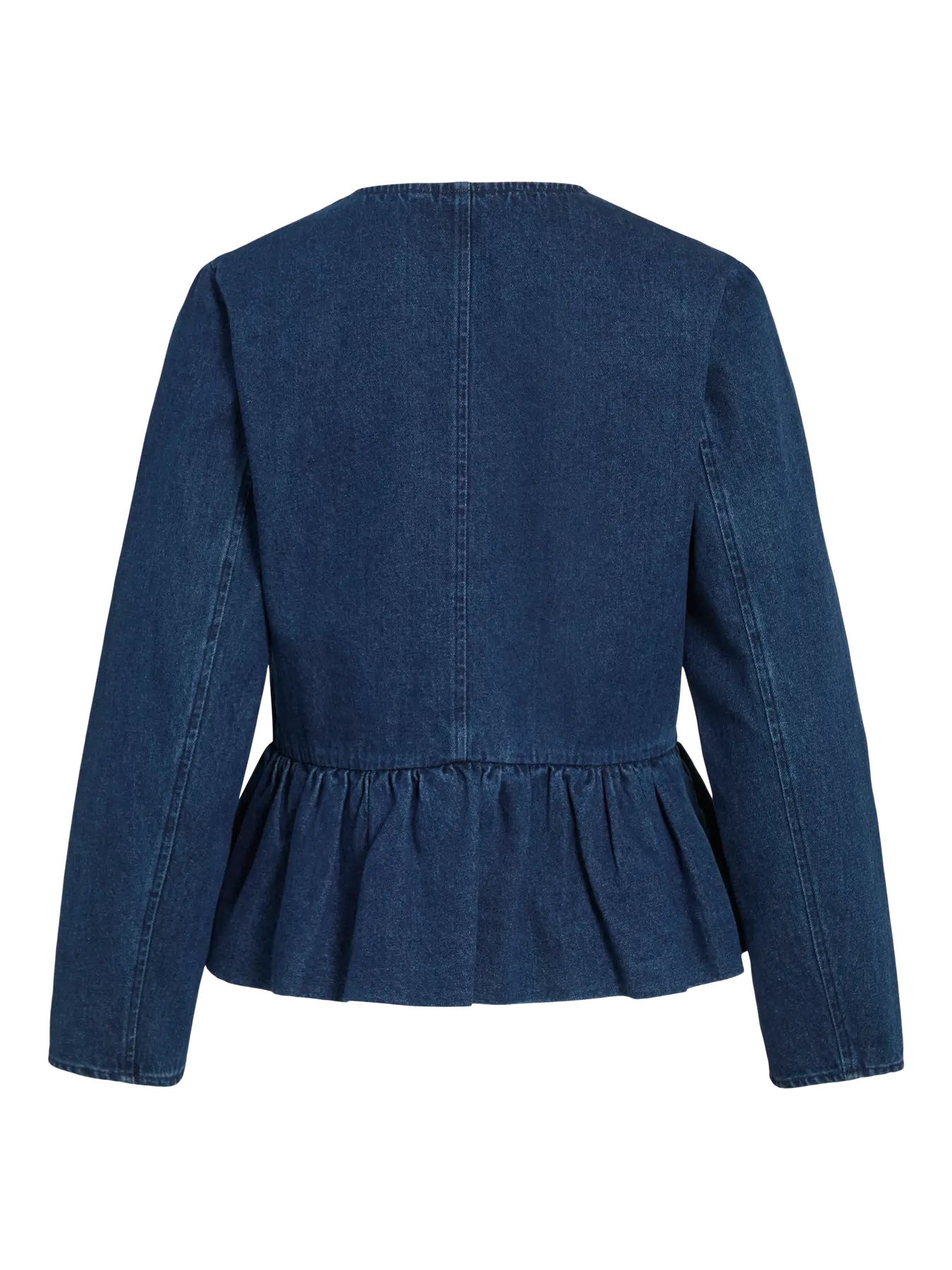 Chaqueta denim VILA azul oscuro vista trasera