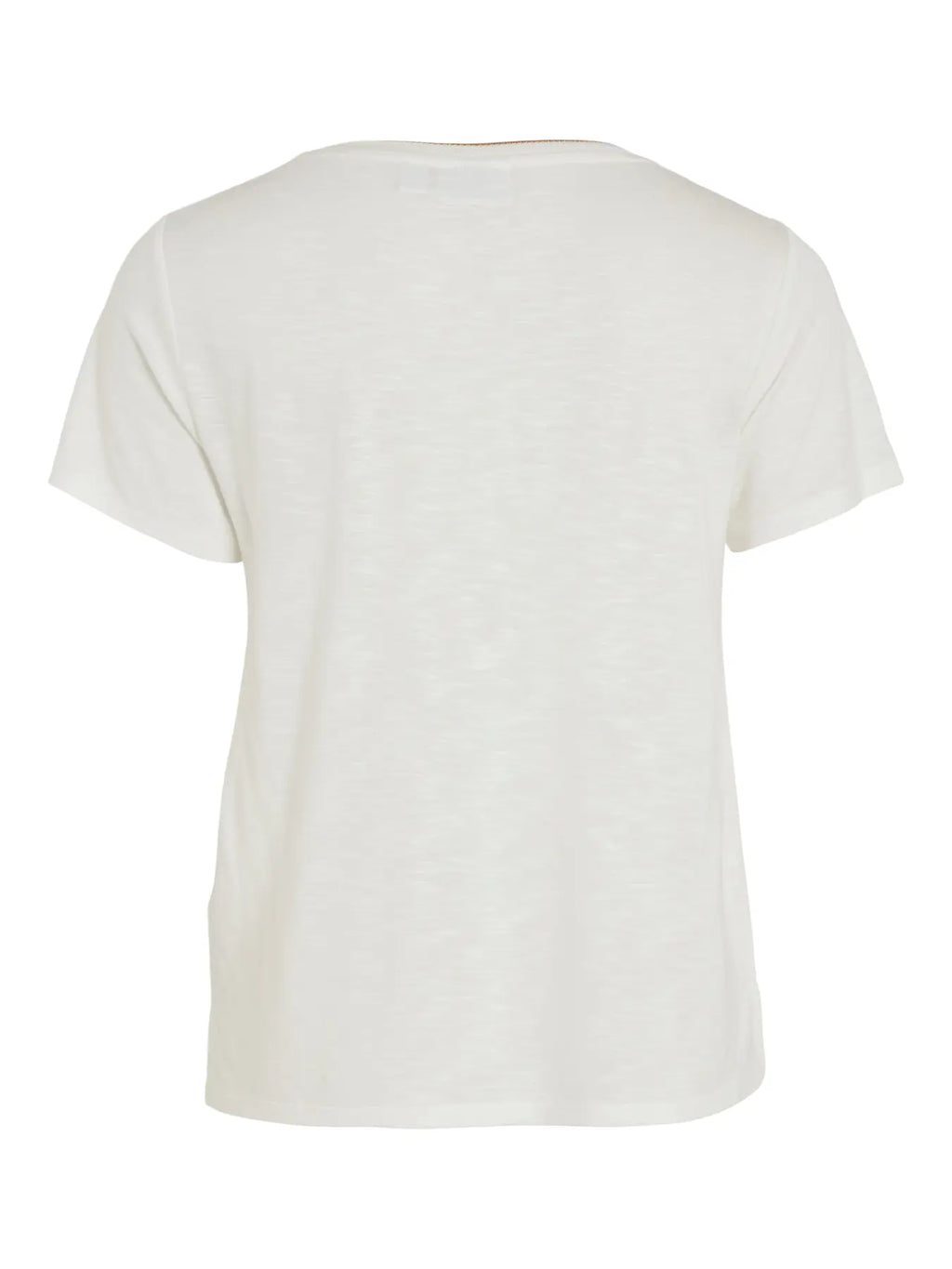 camiseta blanca Vila vista trasera  Asturias, Piedras Blancas
