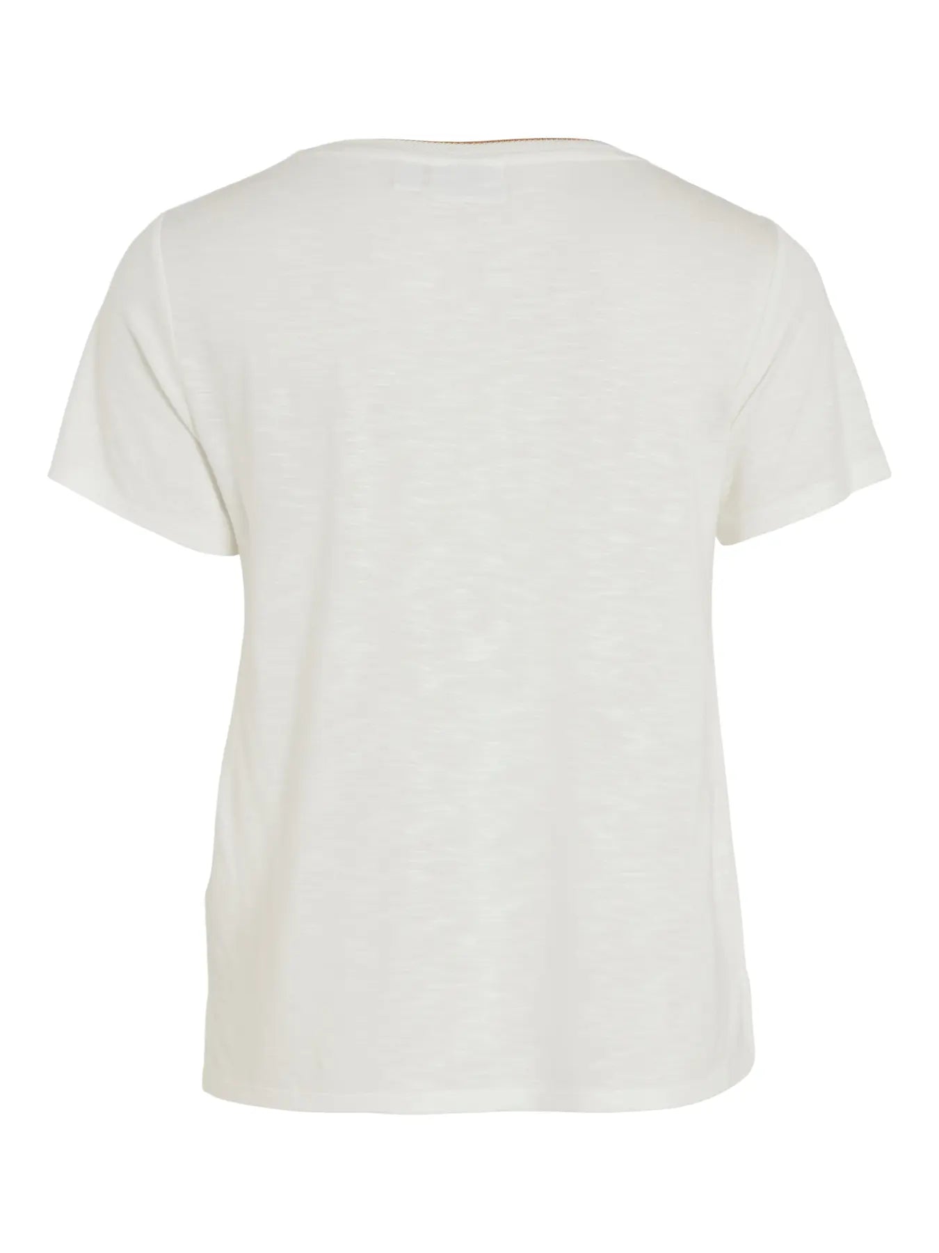 camiseta blanca Vila vista trasera  Asturias, Piedras Blancas
