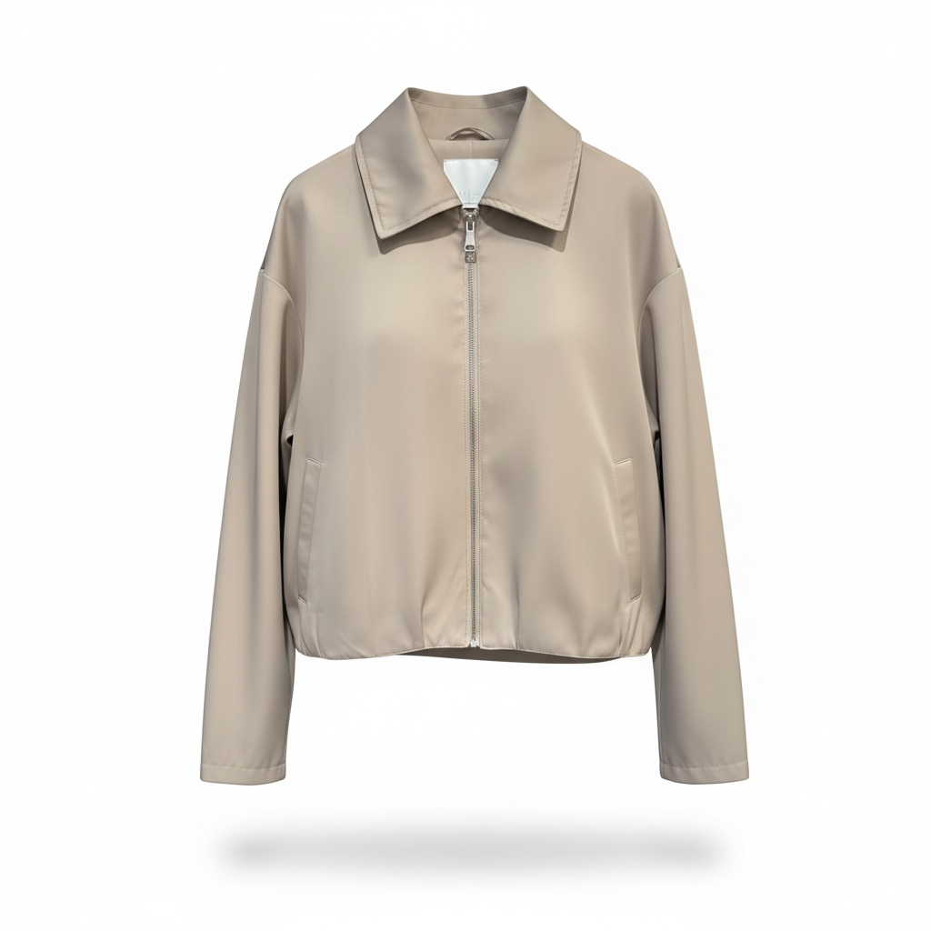 Chaqueta Bomber Satin Oversize Colección Lis