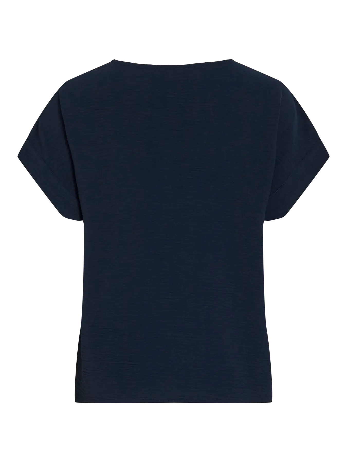 Espalda camiseta azul marino cuello barco VILA · Cotton Grey · Piedras Blancas · Castrillón · Asturias
