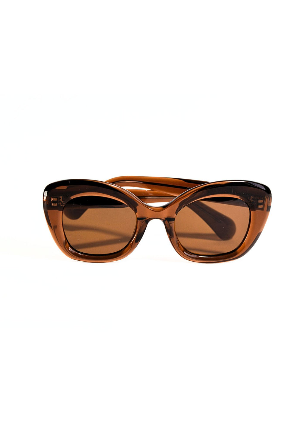 gafa de sol Lisboa Noco marron transparente Cotton grey