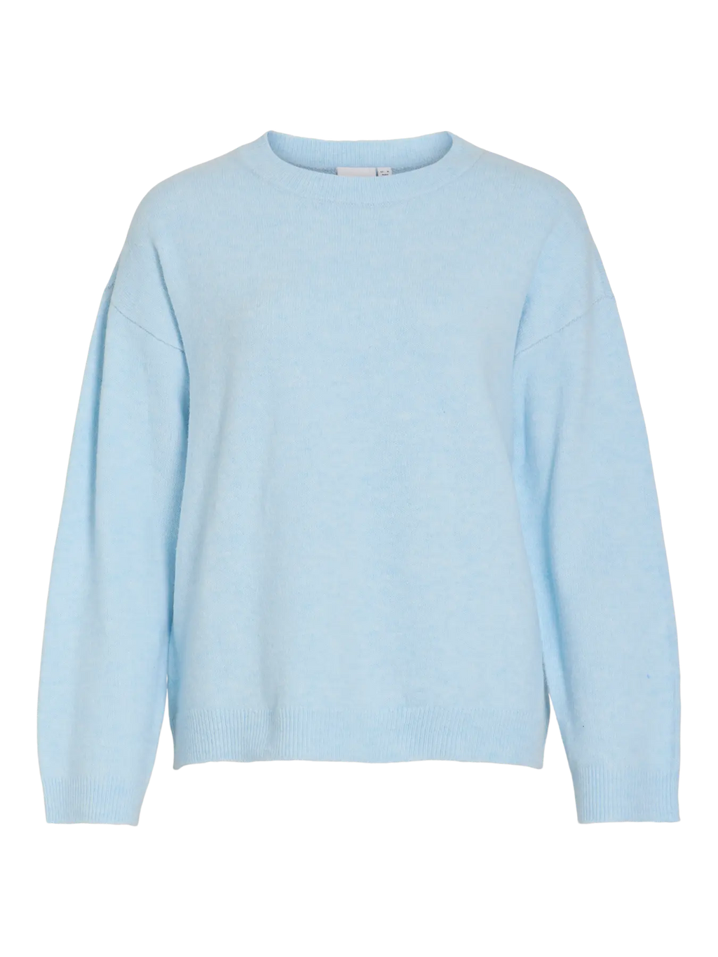 Jersey cuello redondo basico vila nueva coleccion en cotton grey