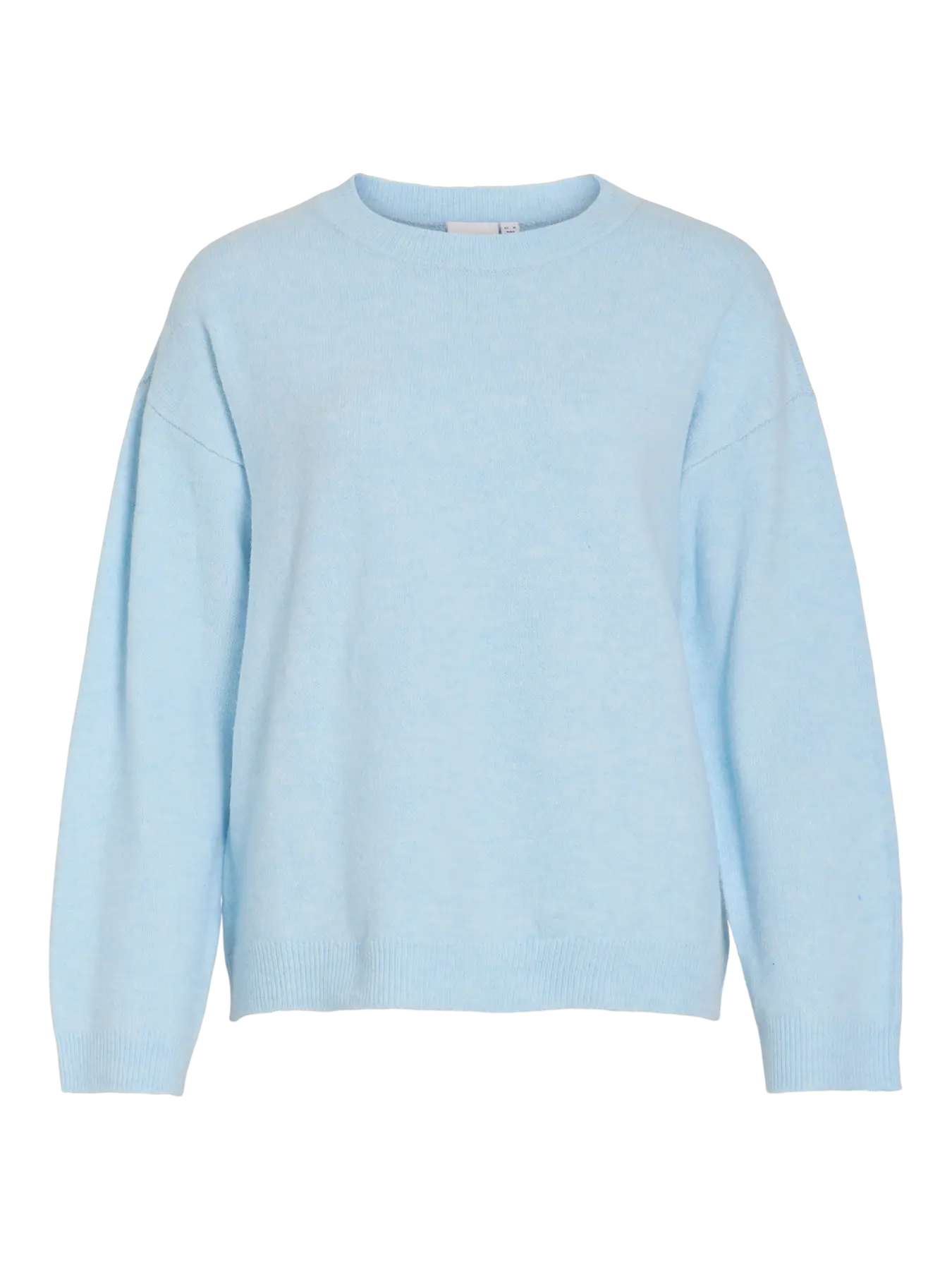 Jersey cuello redondo basico vila nueva coleccion en cotton grey