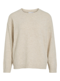 Jersey basico cuello redondo vila Cotton grey