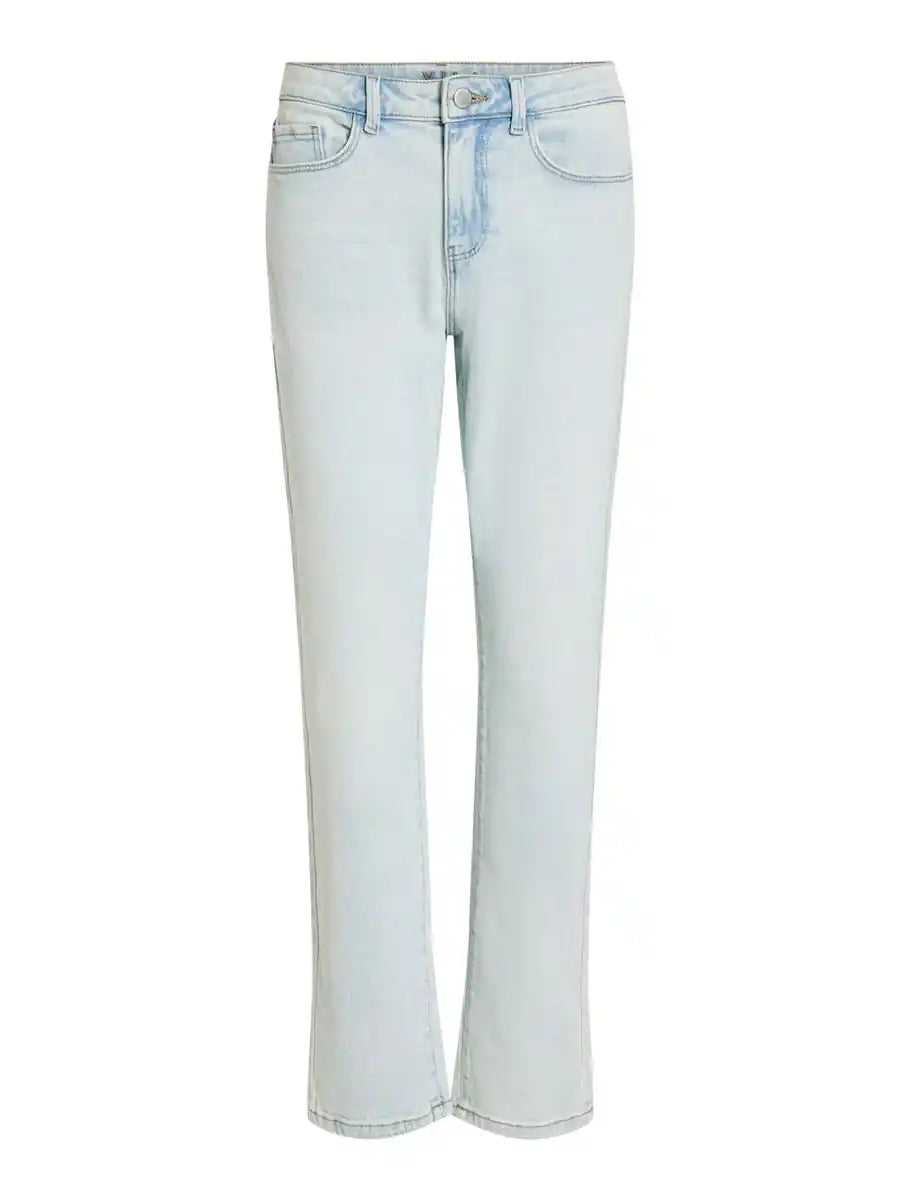 Jean recto color azul claro Vila en cottongrey