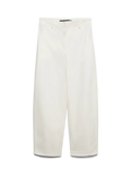 Pantalón balloon blanco roto Vila mujer corte relajado