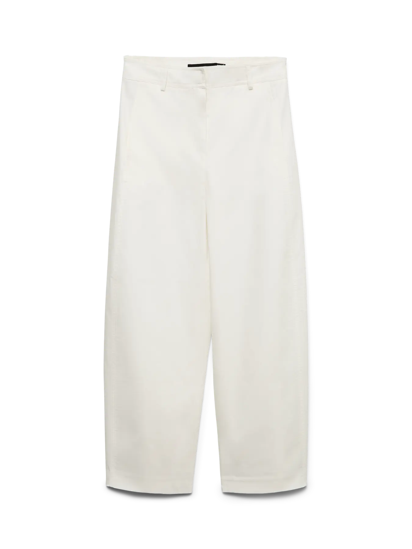 Pantalón balloon blanco roto Vila mujer corte relajado