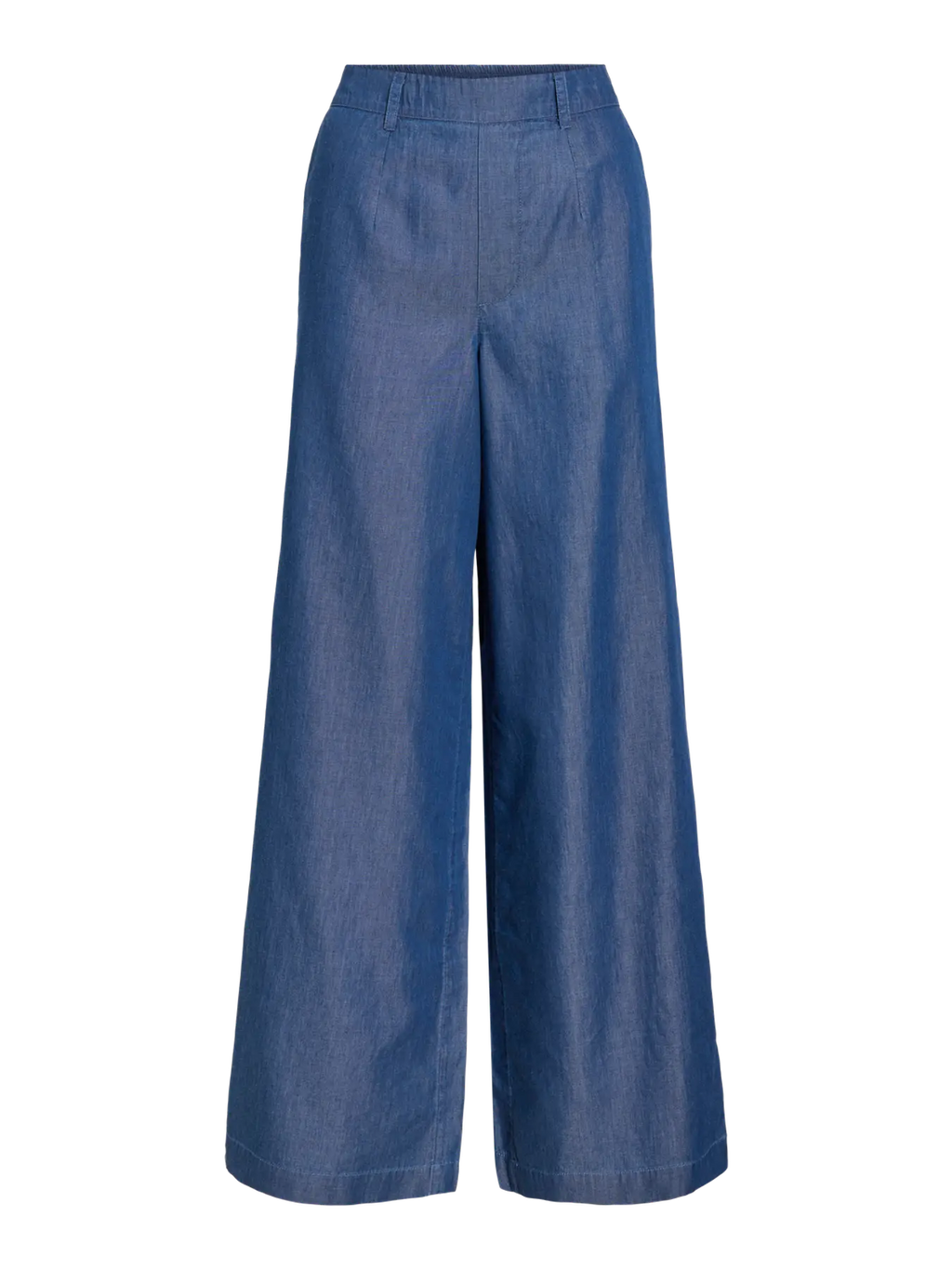 Pantalón palazzo denim azul Vila vista frontal
