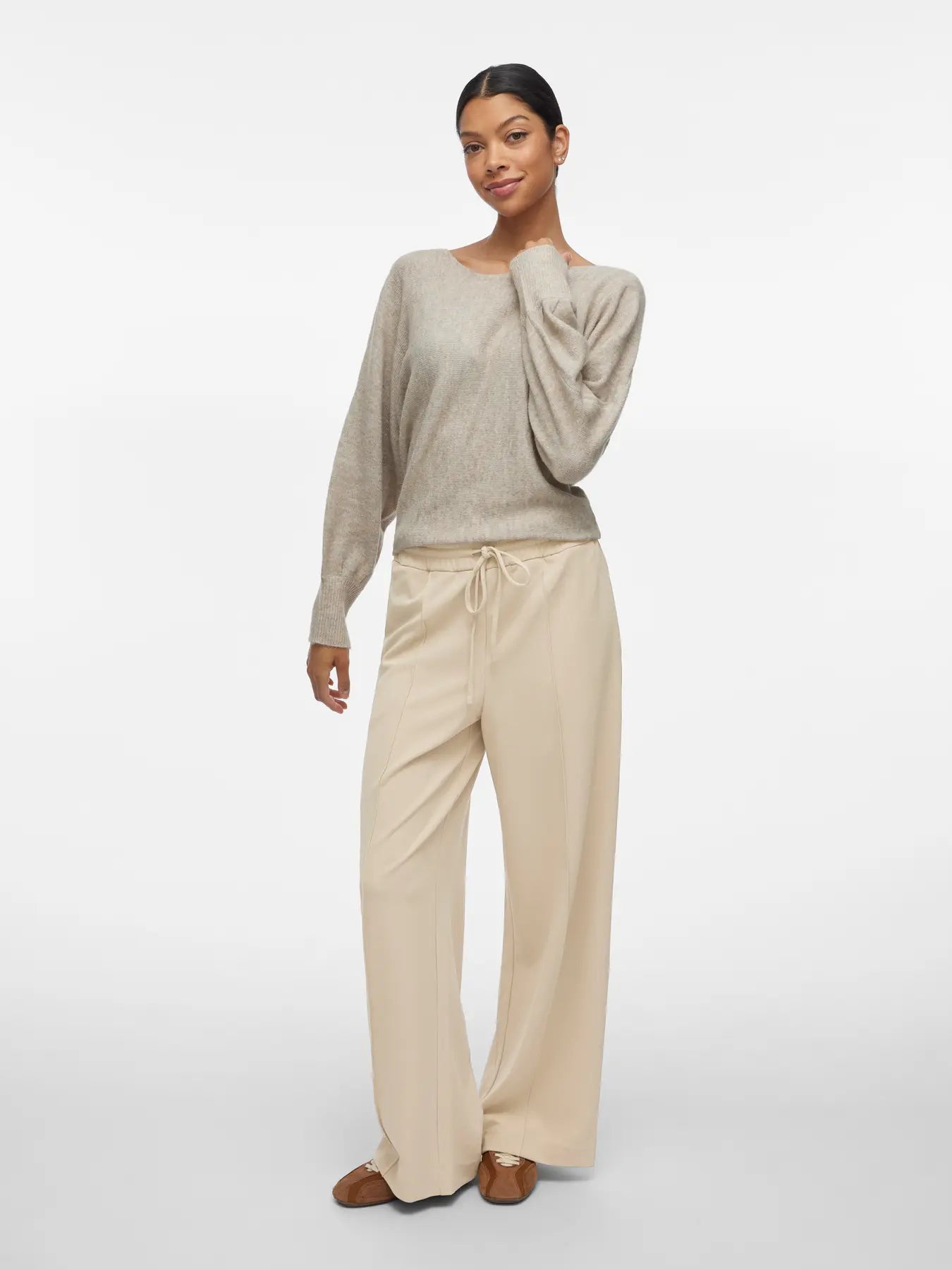 look completo vila en cotton grey ultimas tendencias