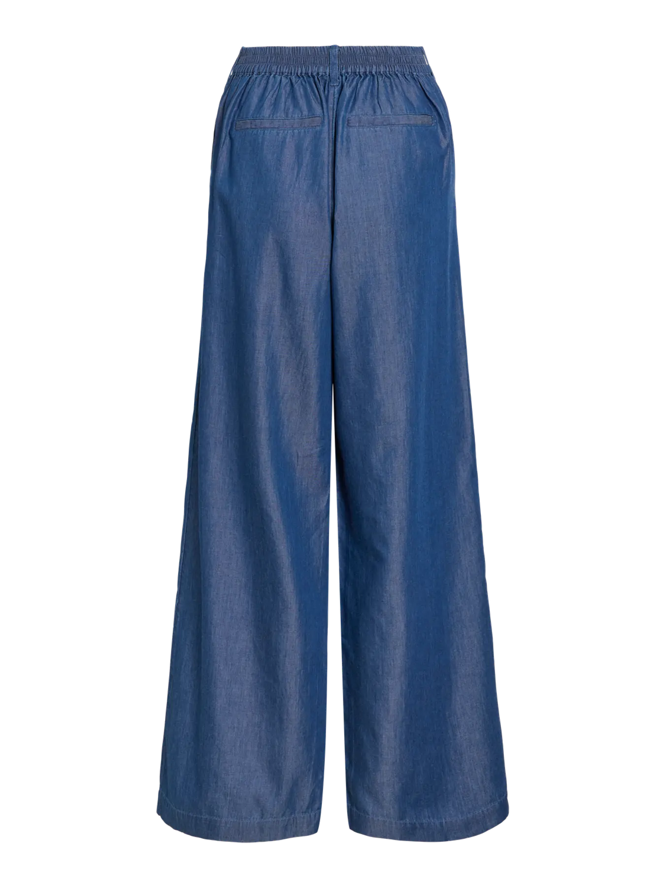 Pantalón vaquero fluido pierna ancha mujer Vila