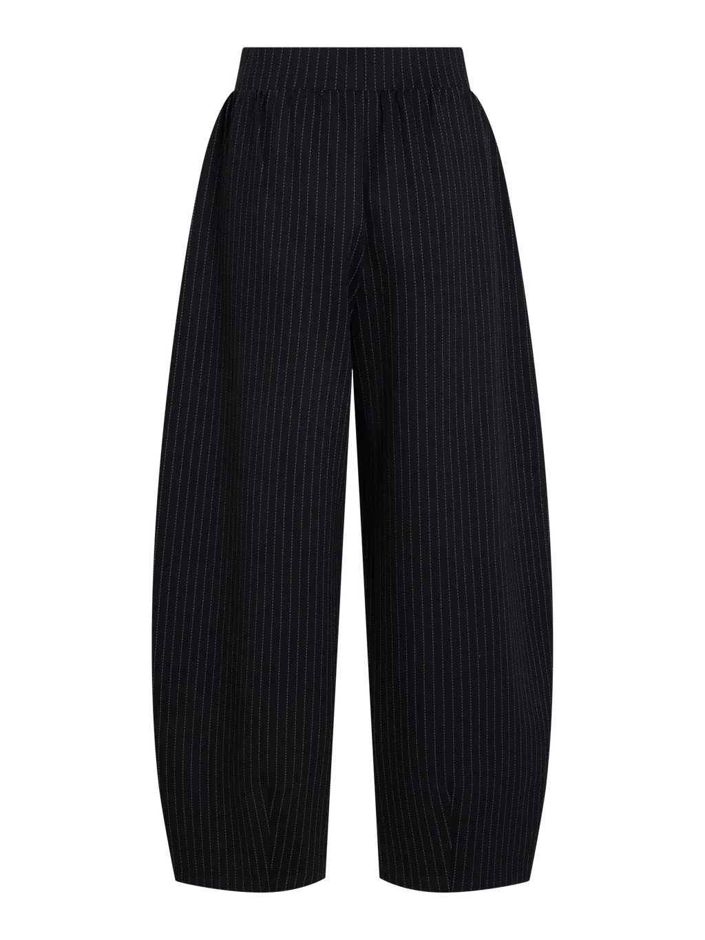 pantalón globo negro raya diplomática vila mujer Cotton Grey Piedras Blancas Asturias