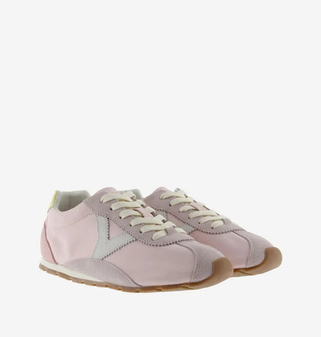 playeros mujer rosa, zapato sport mujer, playeros casual mujer, zapatillas rosa pastel mujer, calzado sport cómodo mujer.