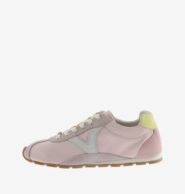 playeros mujer rosa, zapato sport mujer, playeros casual mujer, zapatillas rosa pastel mujer, calzado sport cómodo mujer.