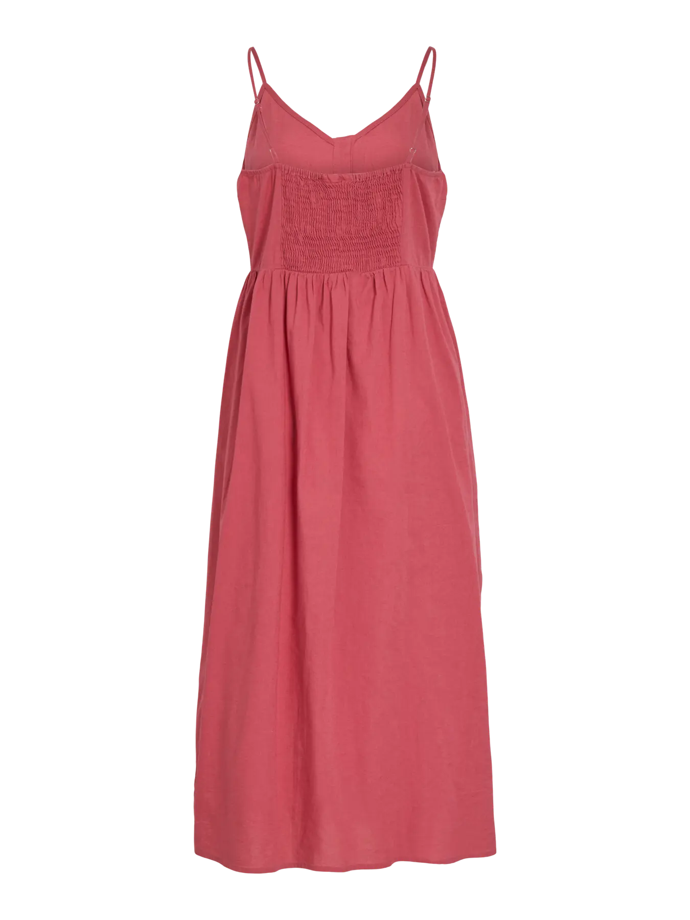 Vestido largo teja tirantes Vila Cotton Grey Piedras Blancas Asturias