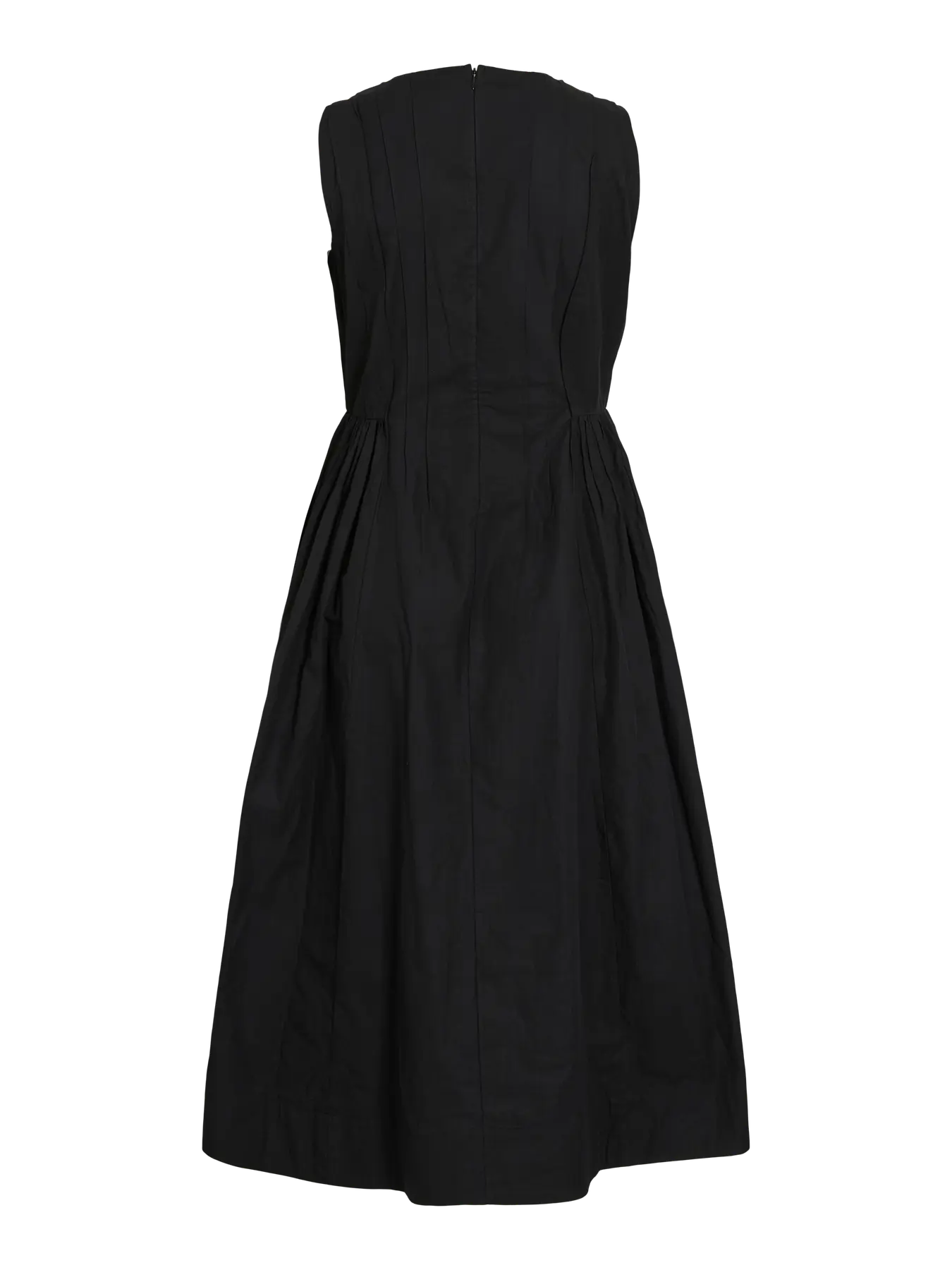 Detale trasero Little black dress Reinterpretado vila nueva coleccion en cotton grey