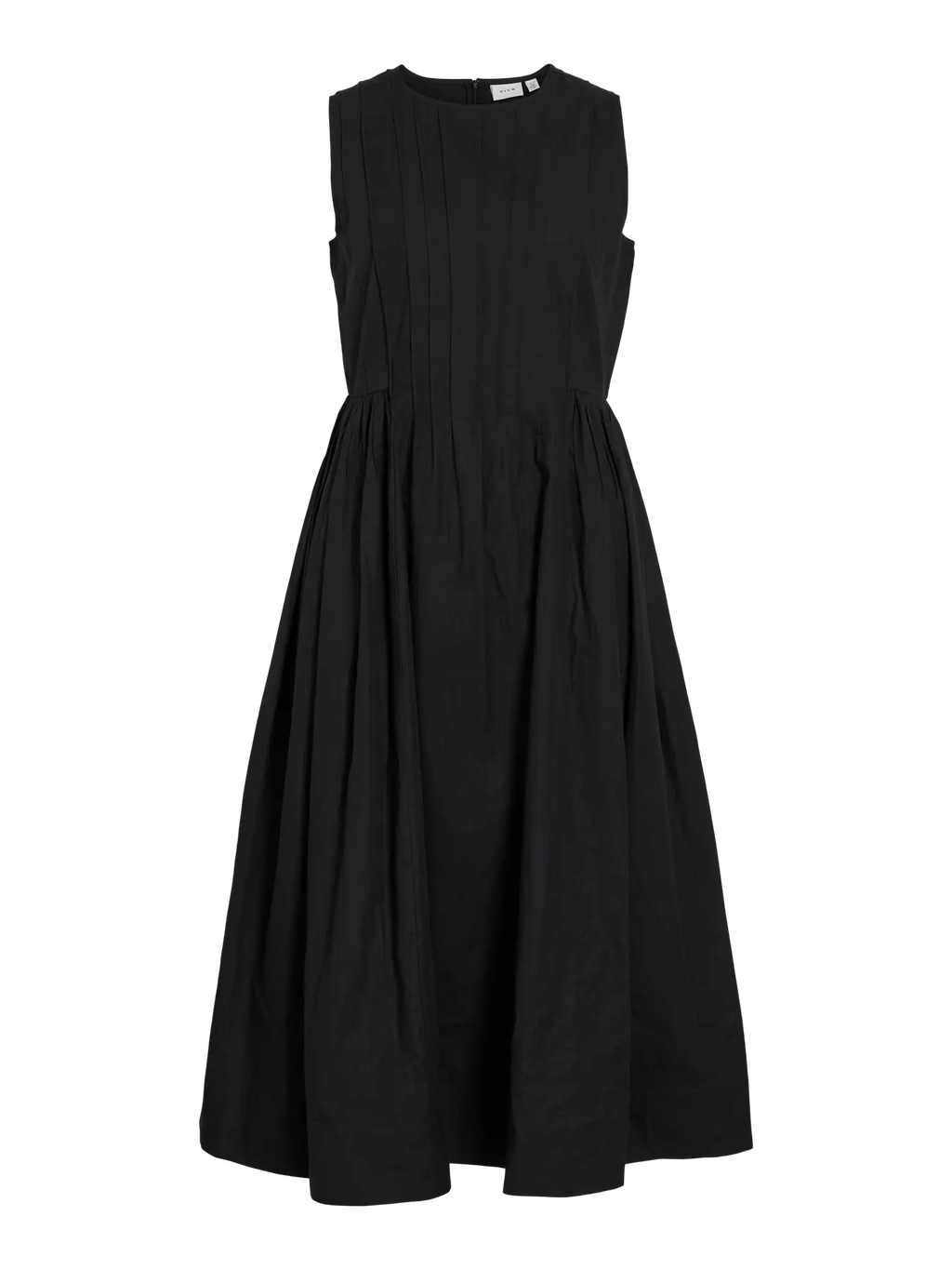 Little black dress Reinterpretado vila nueva coleccion en cotton grey piedras blancas