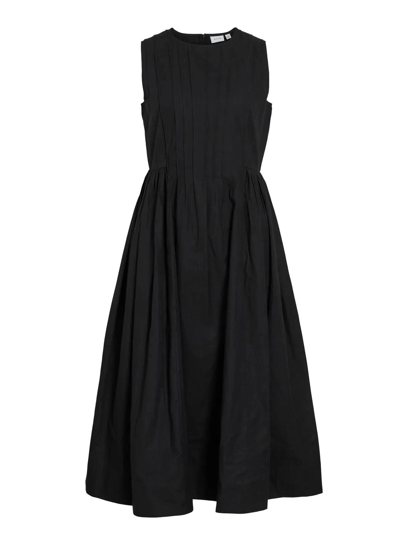Little black dress Reinterpretado vila nueva coleccion en cotton grey piedras blancas