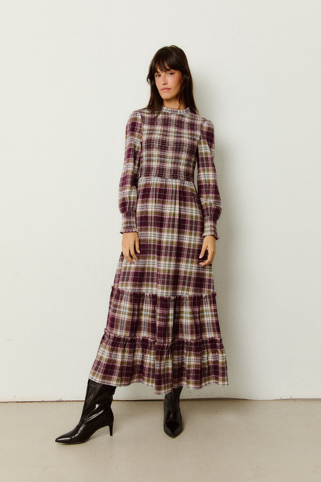 Vestido Tribeca Berenjena