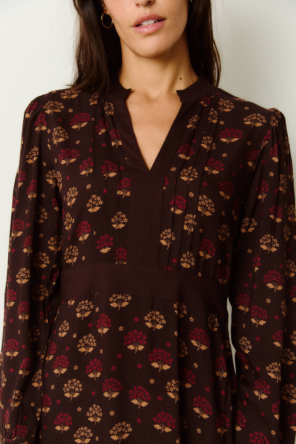 Vestido Lea Marrón