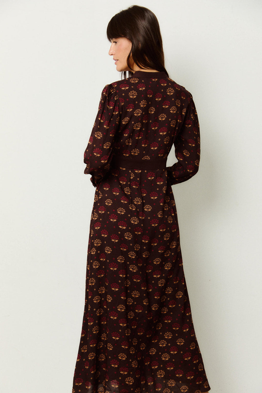 Vestido Lea Marrón