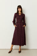 Vestido Tulipán Berenjena