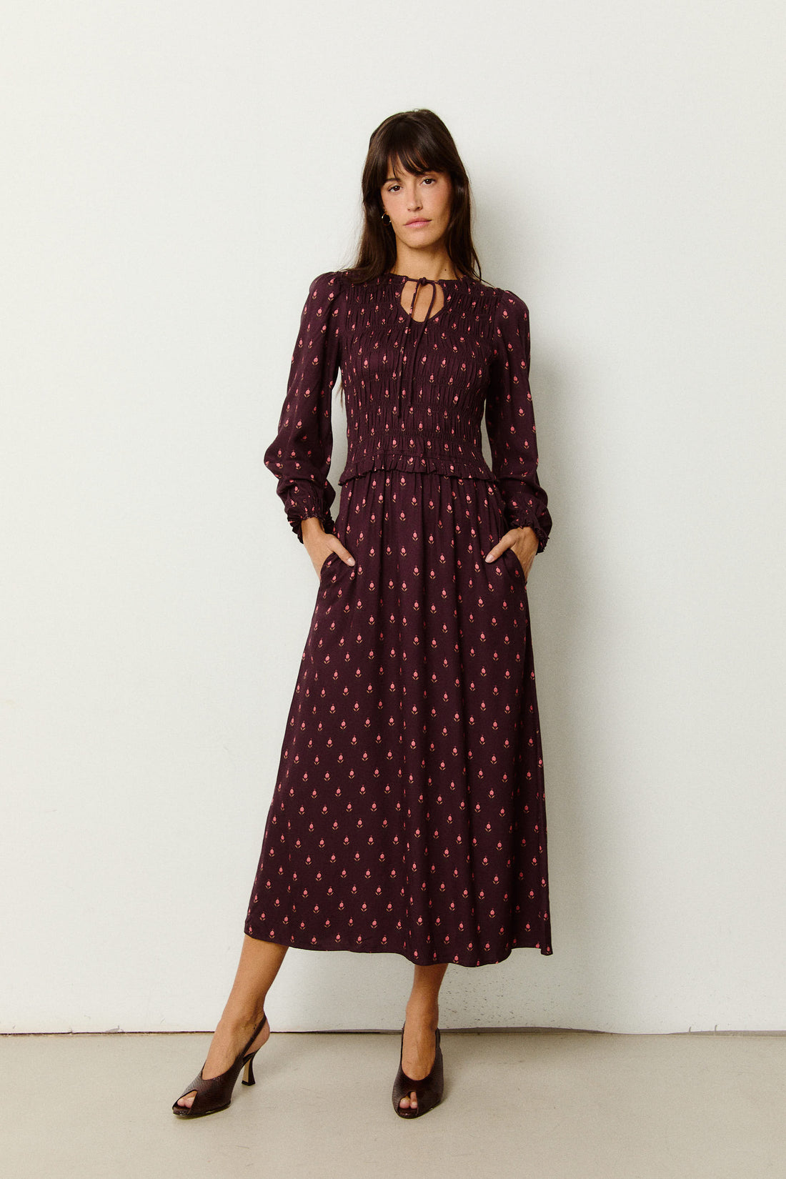 Vestido Lea Marrón
