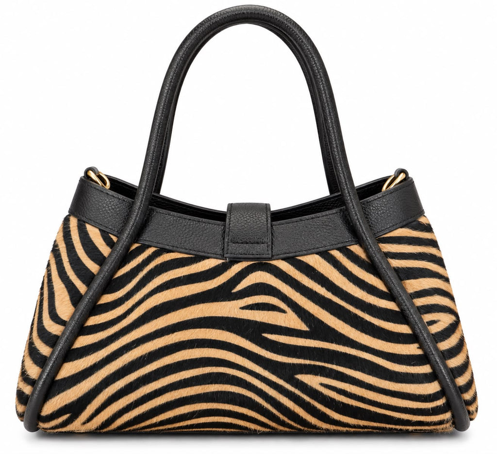 Bolso Piel Cebra