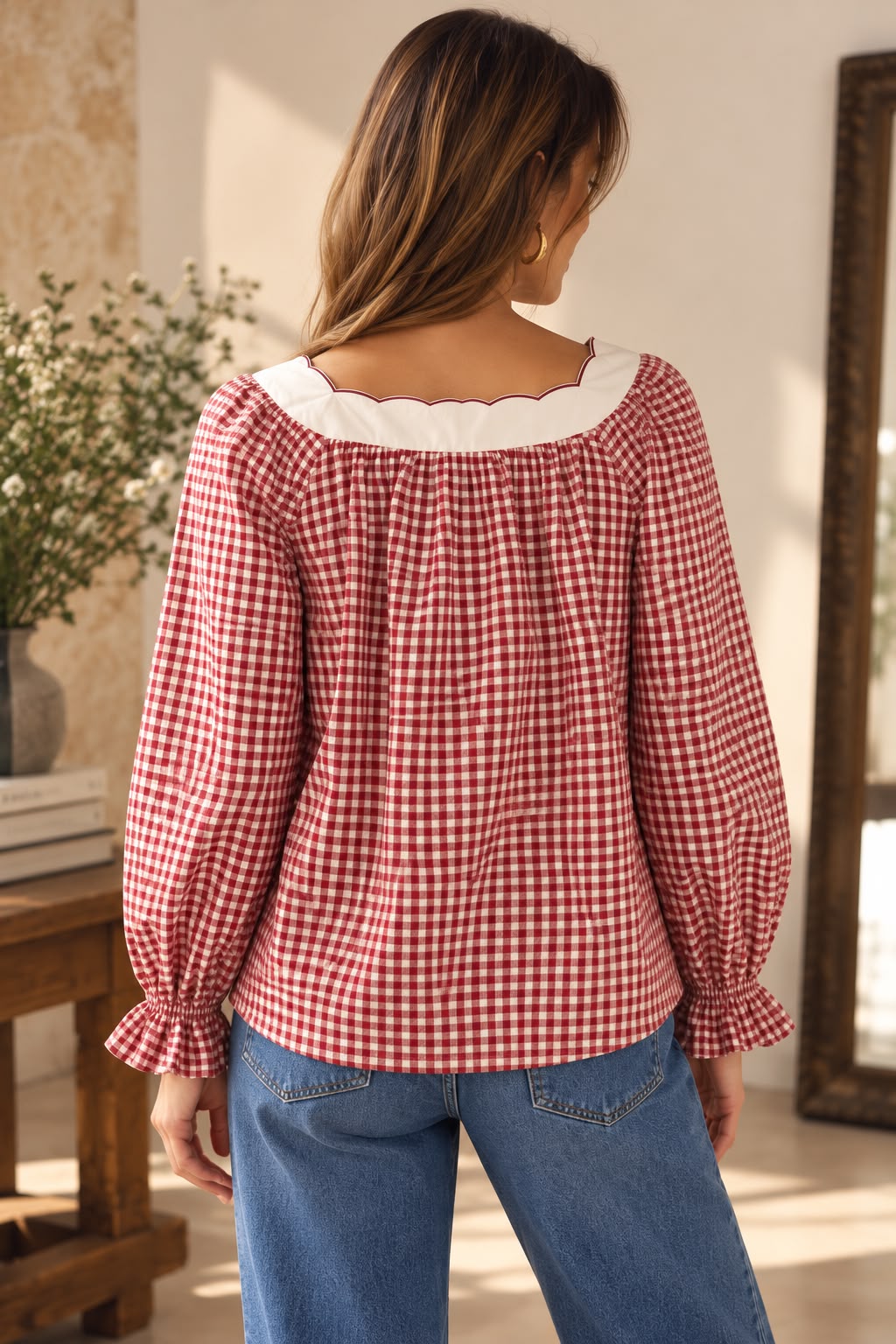 Blusa bordados Olivia