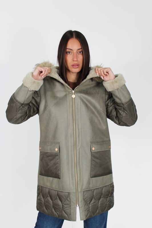 Parka combinada Mali Verde
