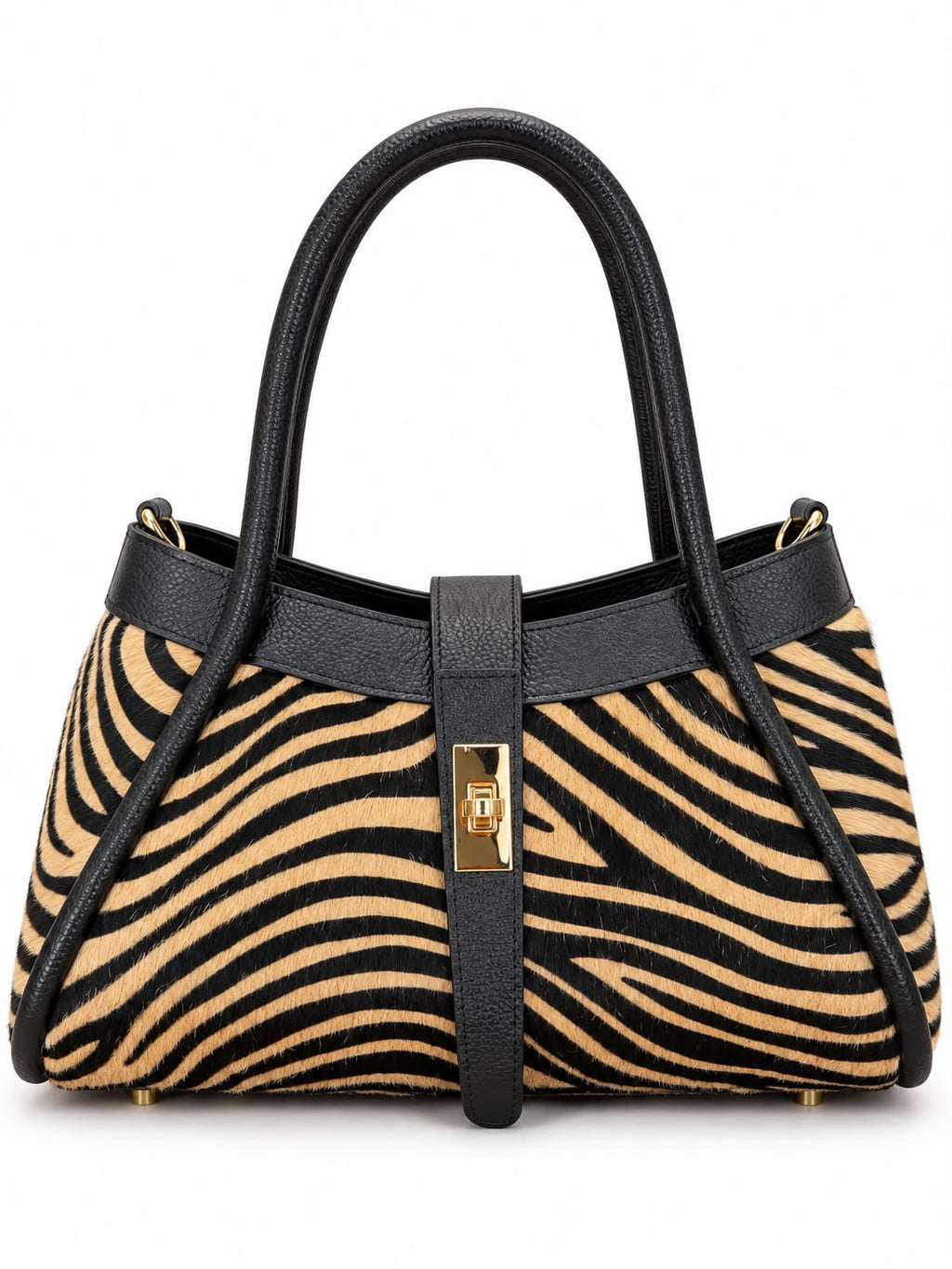 Bolso Piel Cebra