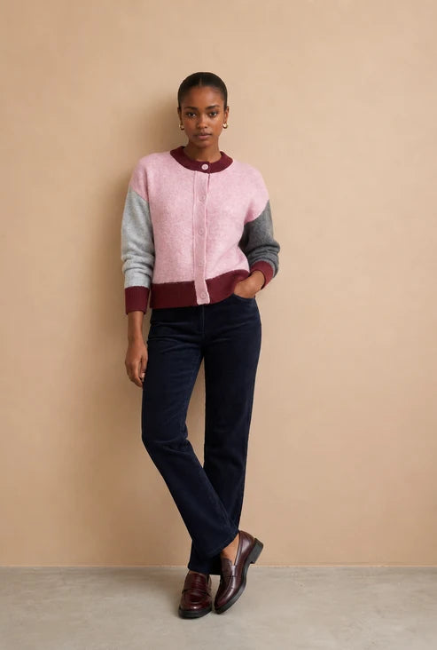 Cardigan Arlette Rosa