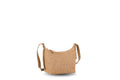 Bandolera Devota & Lomba Flock taupe mujer textura