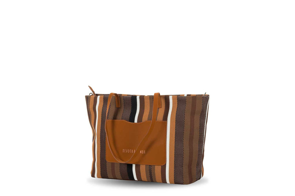 Bandolera marrón ligera mujer uso diario Cotton Grey Asturias