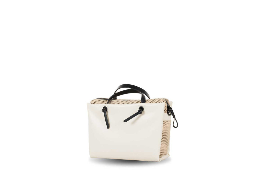 Bandolera blanca minimalista mujer Devota & Lomba